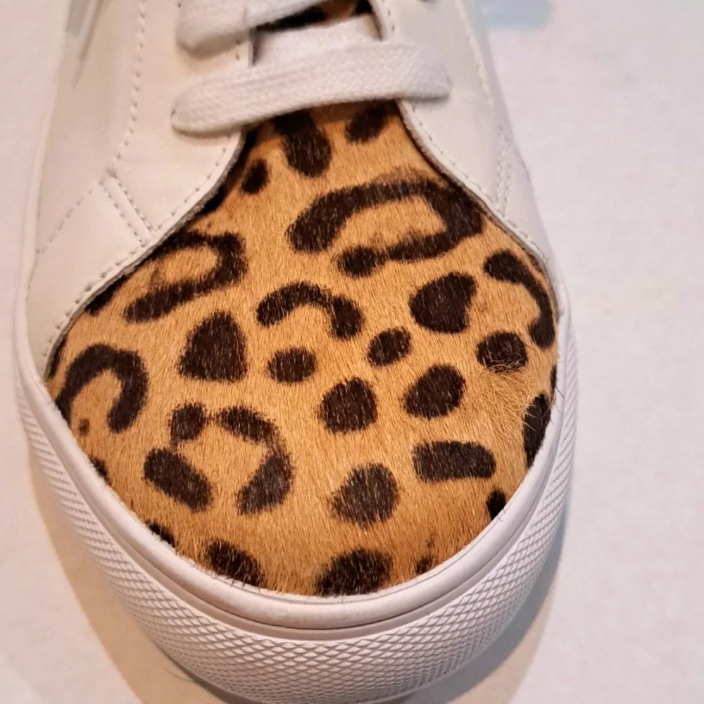 Halogen Cheetah Print Sneakers, Size 9 - Picture 2 of 6